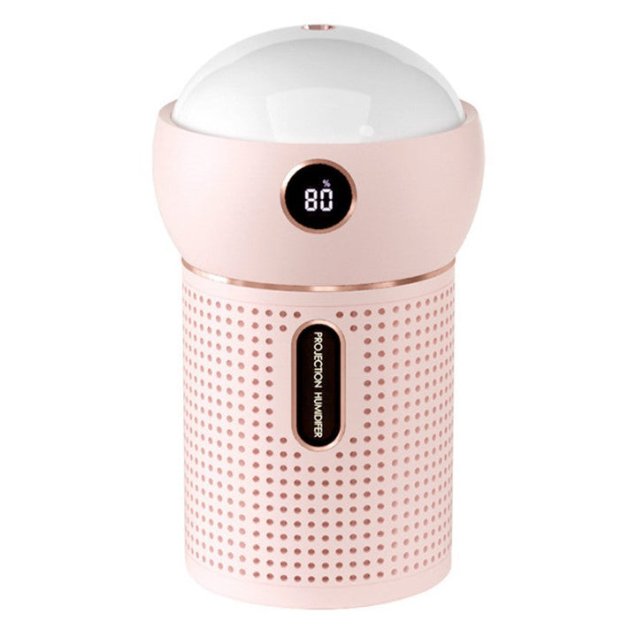 3-in-1 Portable Rechargeable Mini Humidifier, with 360¬∞ Dynamic Projection &amp; Night Light, for Home, Office &amp; Party