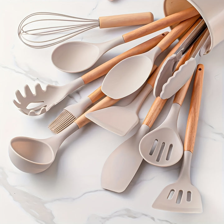 BowLift | Silicone Kitchen Tools Set – Heat Resistant and Scratch Resistant