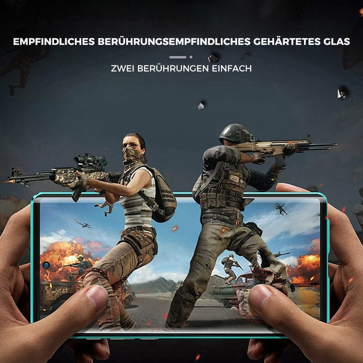 Samsung magnetic tempered glass double-sided phone case
