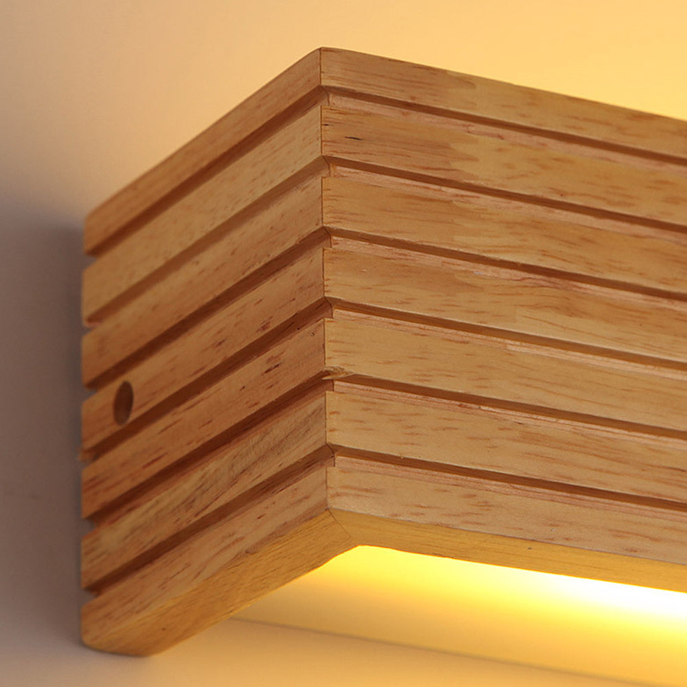 Wooden Wall Lights for Bathroom Mirrors – Stylish Functional Illumination for Home Decor &amp; Vanity Lighting