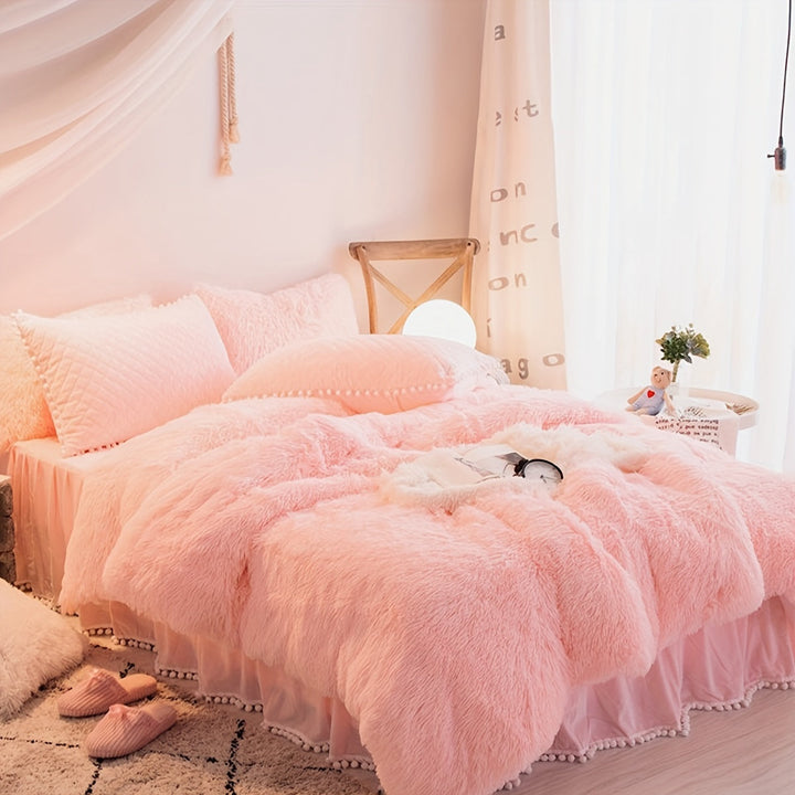 Luxurious Velvet Duvet Cover Set for Ultimate Comfort