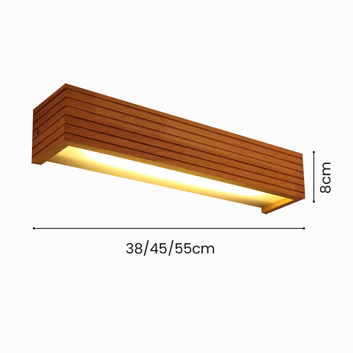 Wooden Wall Lights for Bathroom Mirrors – Stylish Functional Illumination for Home Decor &amp; Vanity Lighting