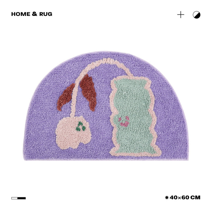 BowLift | Wonderful small flower bath mat