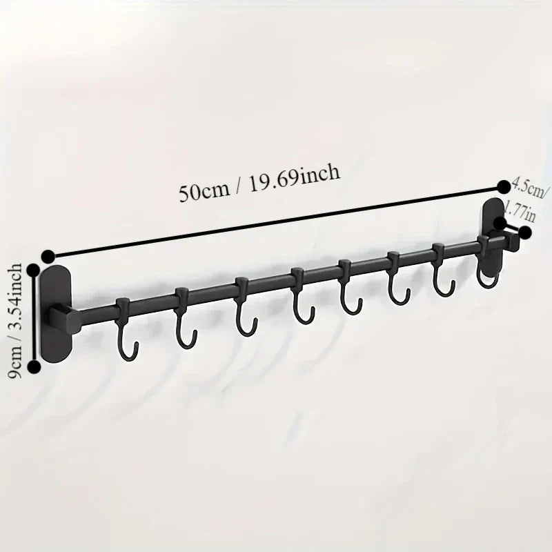 BowLift | Storage shelf for kitchen utensils – versatile use – wall-mounted – storage shelf for pan lids and spatulas