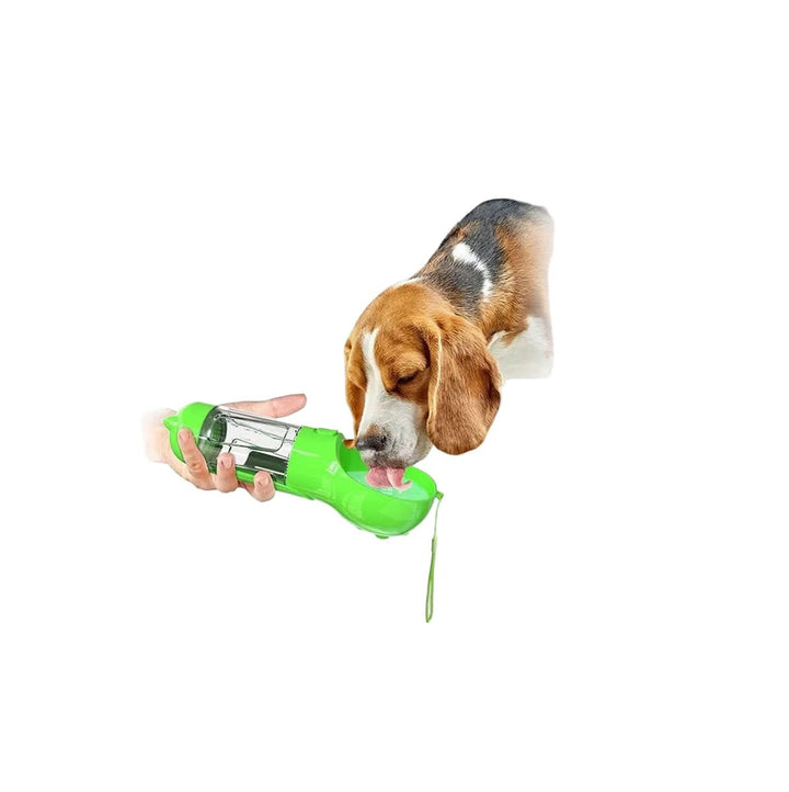 BowLift | Snackbuddy Pro – 2-in-1 Water &amp; Food Bottle with Poop Bag Holder