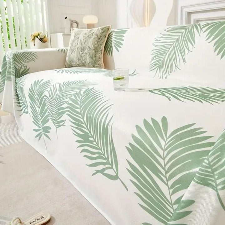 FreshLeaf - Enchanting, airy sofa cover