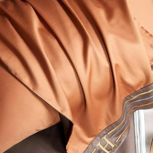 Luxury Satin Cotton Duvet Cover Set for Bedroom