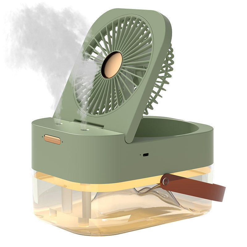 Portable Spray Fan With Night Light |
