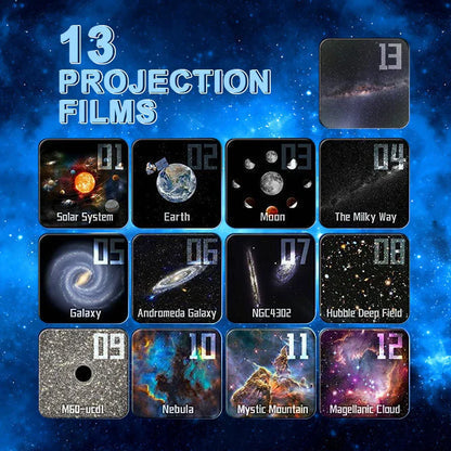 13-in-1 Galaxy Night Light &amp; Projector – Orion