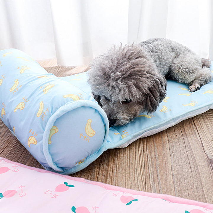 Pet Summer Cool Bed Ice Silk Cooling Mat for Dogs &amp; Cats | Bowlift