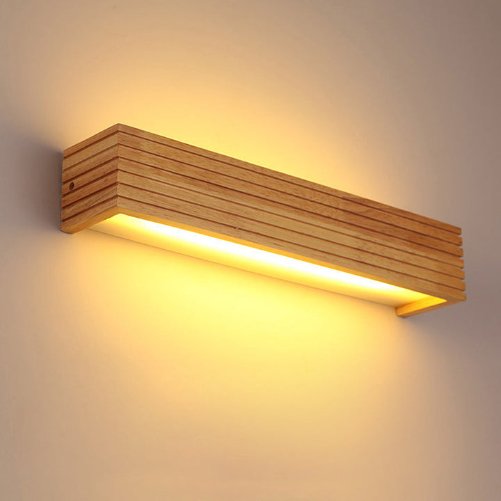Wooden Wall Lights for Bathroom Mirrors – Stylish Functional Illumination for Home Decor &amp; Vanity Lighting