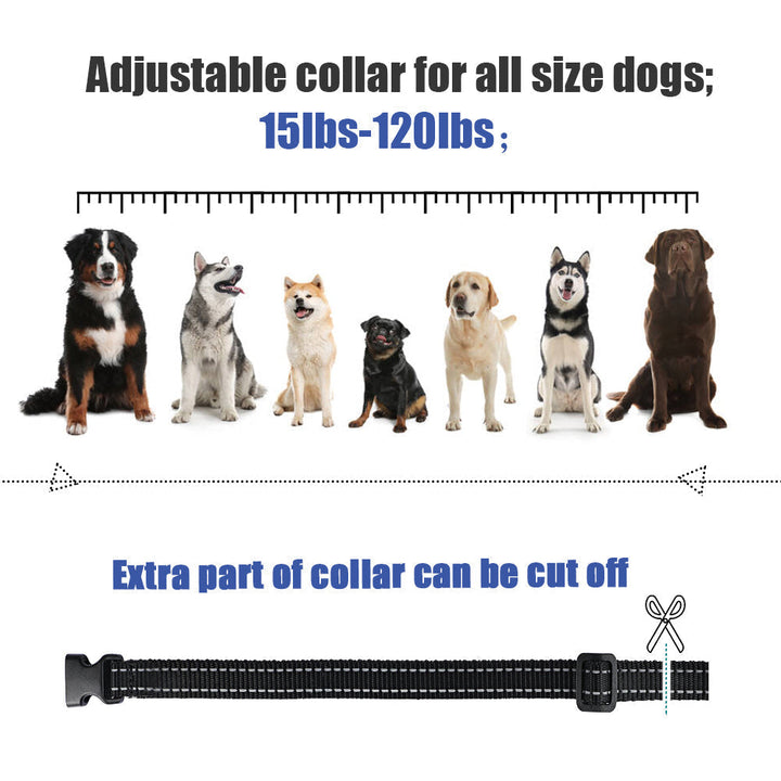 BowLift | Electric Dog Training Collar – 500m Remote Control, Waterproof IPX7, Shock, Vibration &amp; Sound Modes