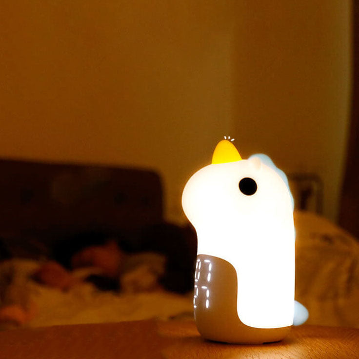 Unilora DreamLight Alarm Clock | Unicorn Design | Timer &amp; LED Night Light | Nursery Decor