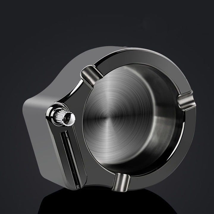 BowLift | Retro Metal Ashtray, Cigarette Lighter