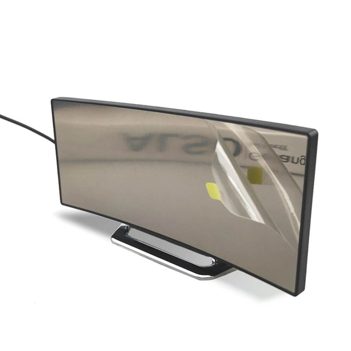 Curved LED Digital Alarm Clock - Rass