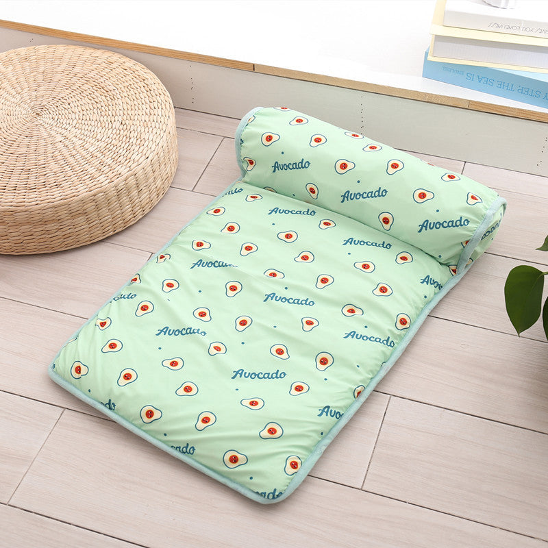 Pet Summer Cool Bed Ice Silk Cooling Mat for Dogs &amp; Cats | Bowlift