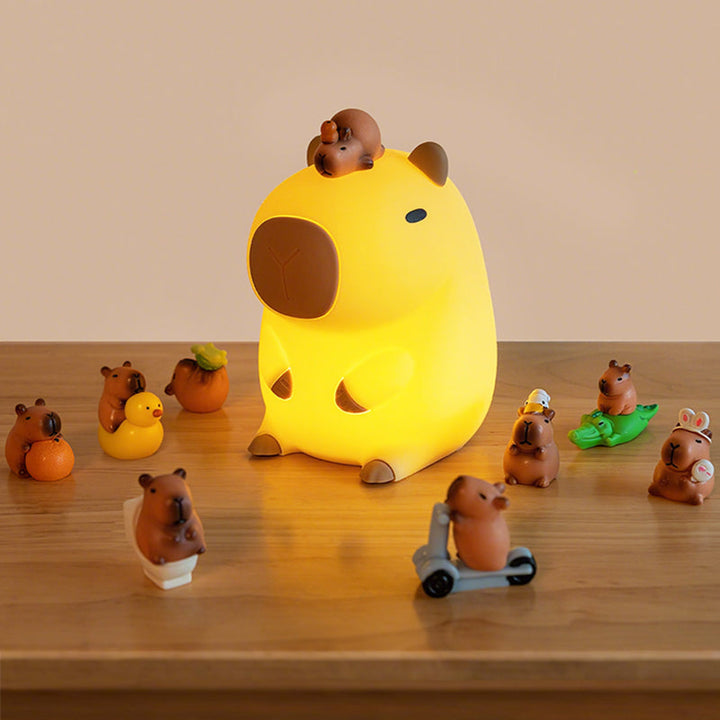 SquishBara | Capybara Squishy Night Light Ideal Gift for All Ages