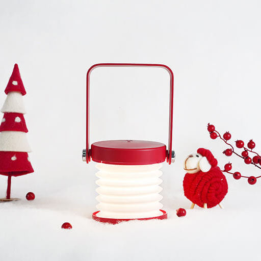 Lantern lamp night light creative foldable portable LED table lamp