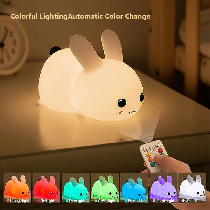 Cute Rabbit Night Light - BunnyGlow