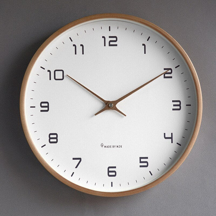BowLift | EinzigHolz - Scandinavian Simplicity Wall Clock