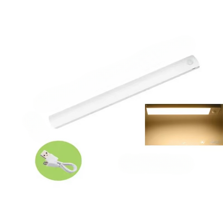 Smart Sensor LED Night Light - Motion-Activated, Dimmable &amp; Rechargeable