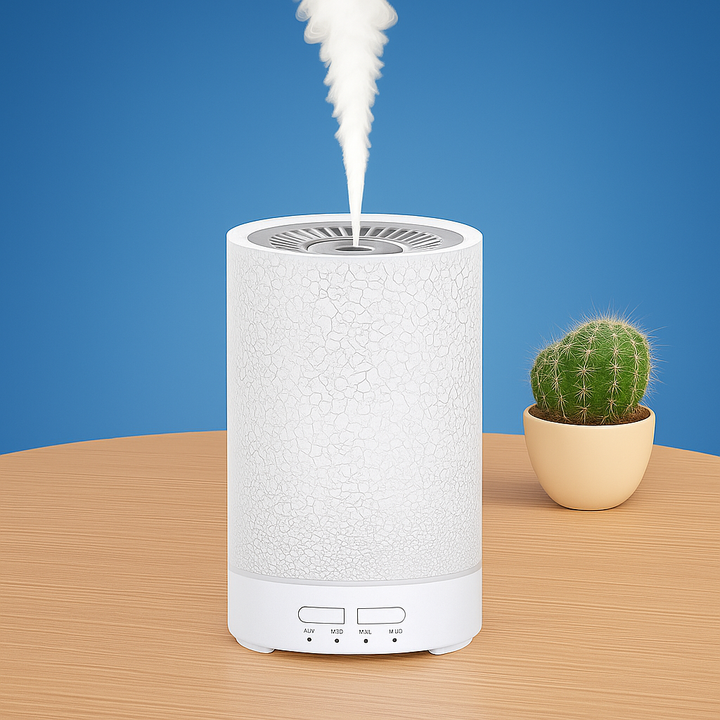 Essential Oil Diffuser with LED Night Light – Quiet Cool Mist – Bedroom &amp; Home Relaxation