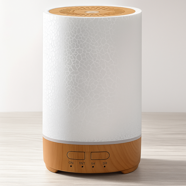 Essential Oil Diffuser with LED Night Light – Quiet Cool Mist – Bedroom &amp; Home Relaxation