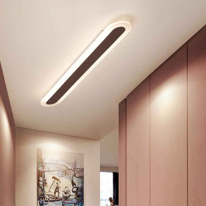 Ultra-flat minimalist ceiling light