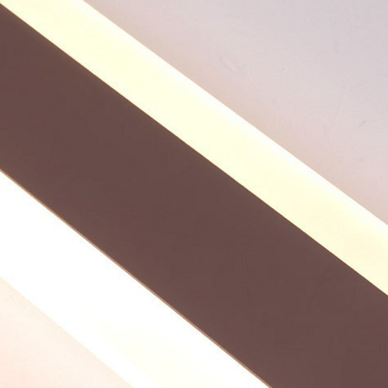 Ultra-flat minimalist ceiling light