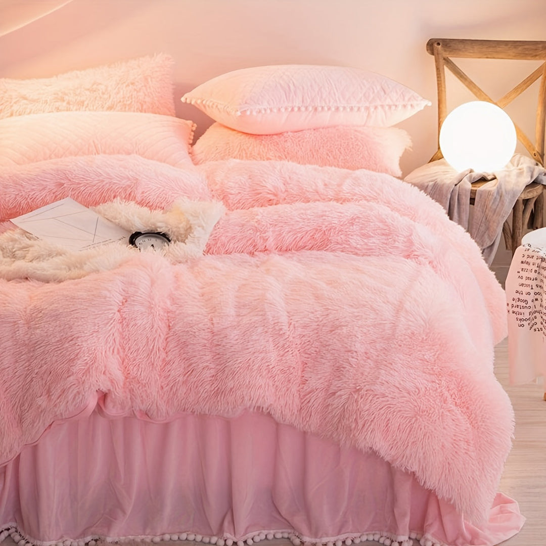 Luxurious Velvet Duvet Cover Set for Ultimate Comfort