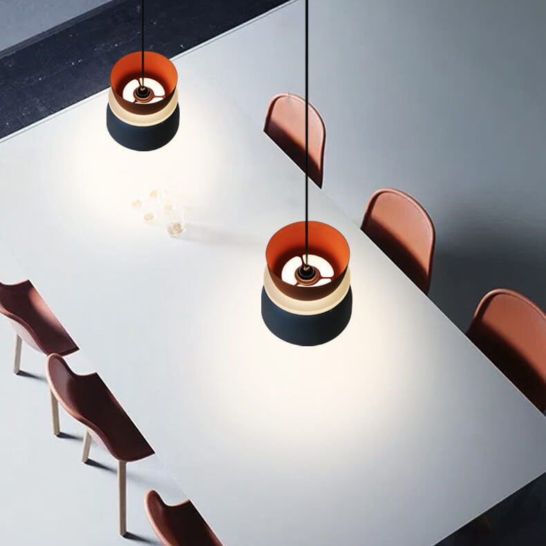 Nordic colourful Macaron 1-Light LED Pendant Light