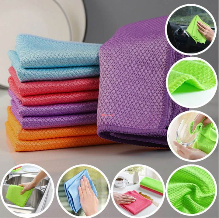 Soft Touch Wonder Cloth – Stripe-Free Cleaning of Glass, Mirrors &amp; Stainless Steel |