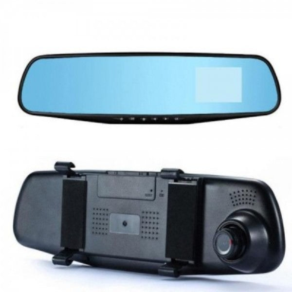 SafeMirror HD Rearview Mirror with Dashcam – 1080p, Motion Detection &amp; Wide Angle