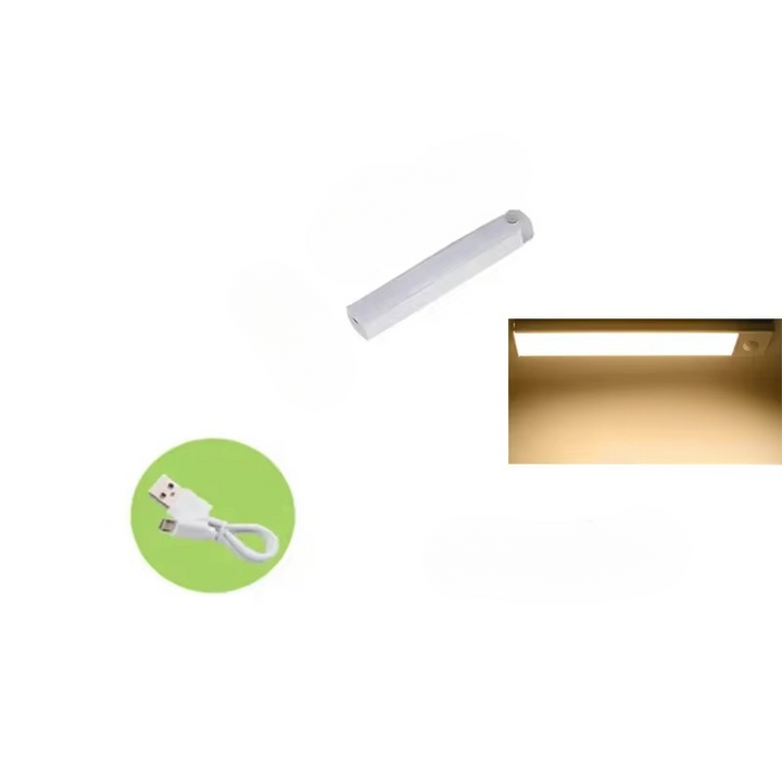 Smart Sensor LED Night Light - Motion-Activated, Dimmable &amp; Rechargeable