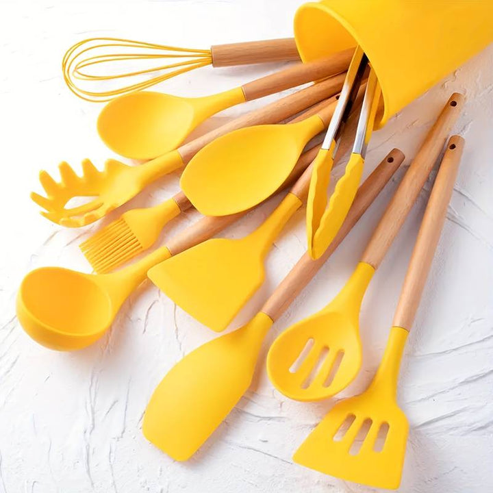 BowLift | Silicone Kitchen Tools Set – Heat Resistant and Scratch Resistant