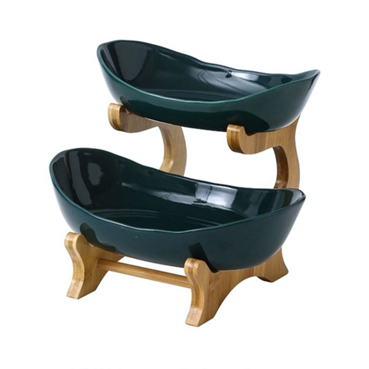 BowLift | FruitTriad | Three-tier fruit bowl made of plastic