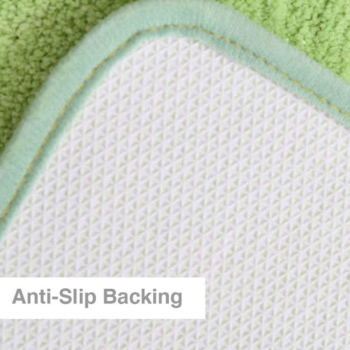 BowLift | Feblilac Solid Color Tufted Bath Mat, Multiple Sizes Bath Mat, Pure Non-Slip Bath Mat