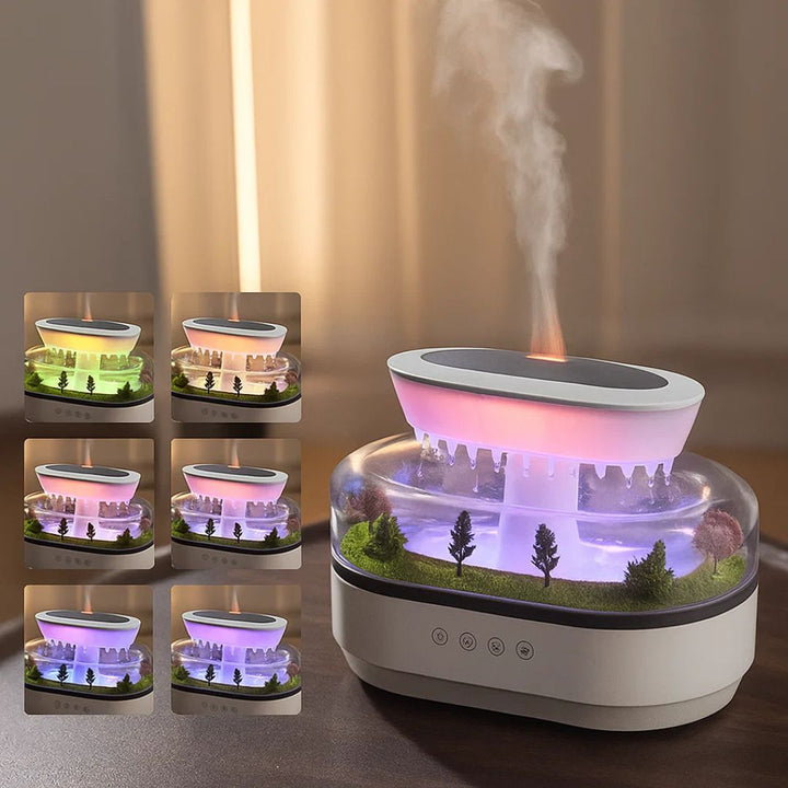 Dry-Air Relief – Quiet LED Night Light – Soothe Skin &amp; Breathing – Calm Relaxing Sleep for Home &amp; Bedroom