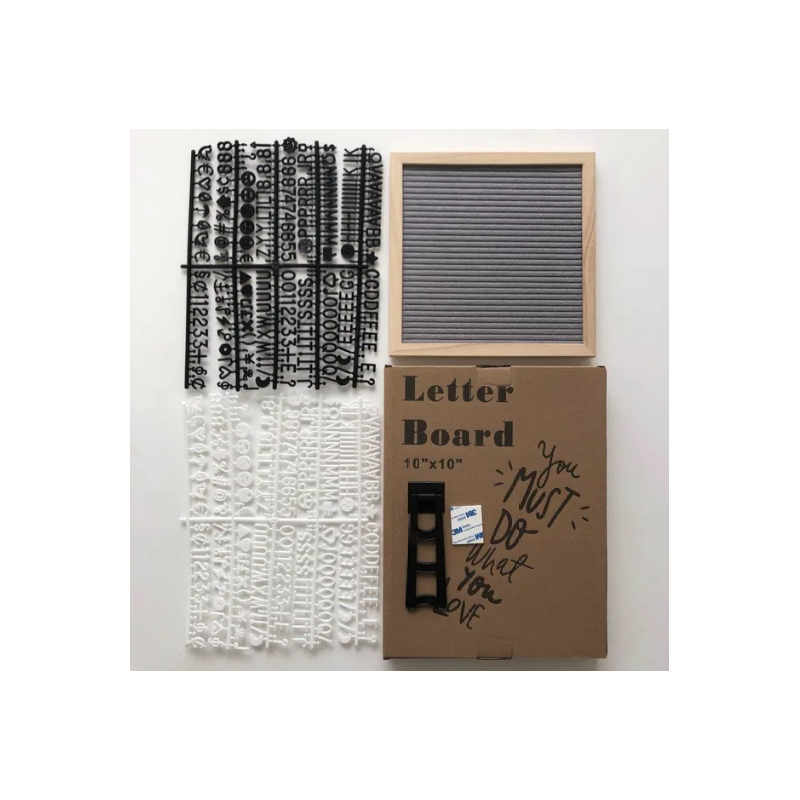 BowLift | Felt Letter Message Board