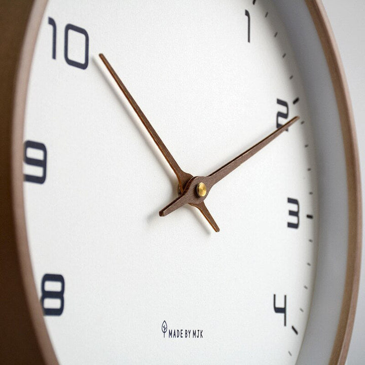 BowLift | Wall clock - Luxora - Nordic design - Solid wood