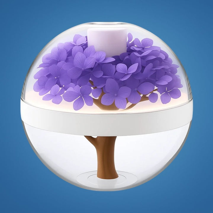 SereniGlow | Essential Oil Diffuser Humidifier – Ultrasonic Cool Mist – USB‑Rechargeable – LED Night Light for Bedroom &amp; Nursery