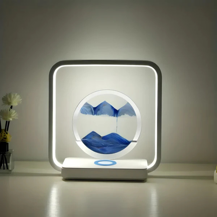 3D LED Night Light with Sand Stream