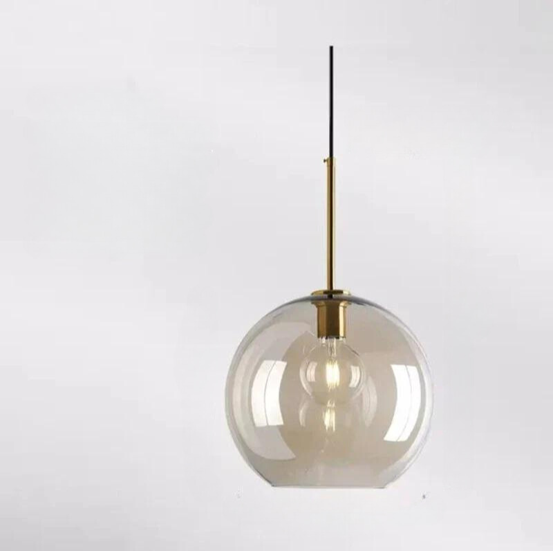 NordicGlas - Modern Scandinavian Glass Pendant Lamp for Dining Room and Living Room