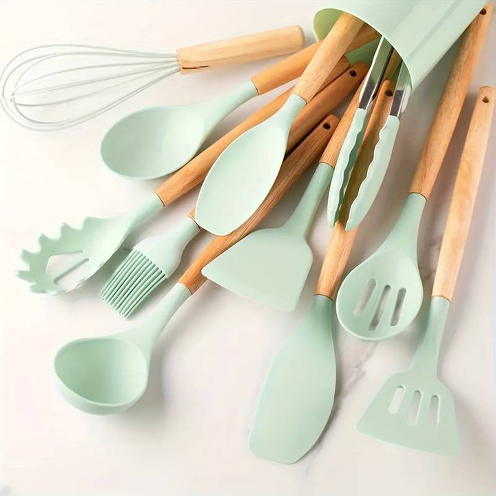 BowLift | Silicone Kitchen Tools Set – Heat Resistant and Scratch Resistant