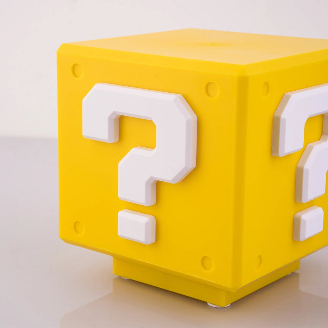 Power-Up Block Night Light - Super Mario-inspired Game Decoration