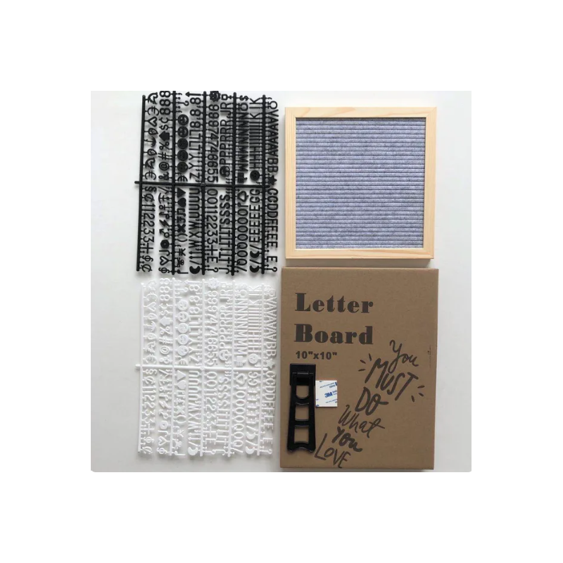 BowLift | Felt Letter Message Board