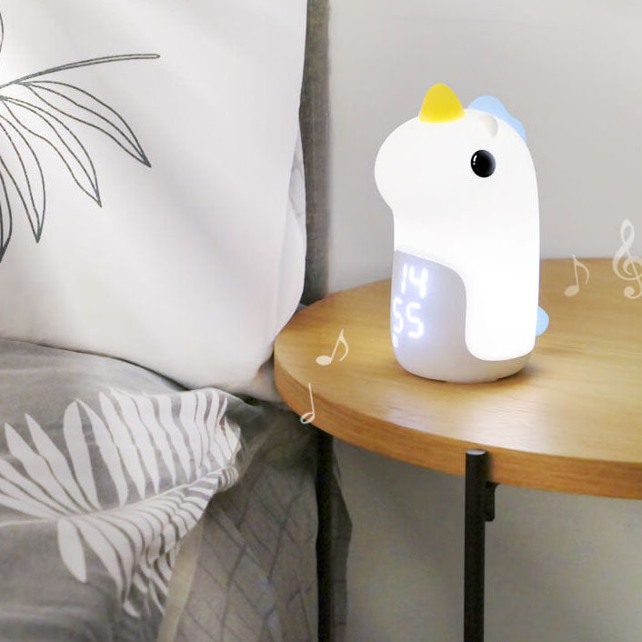Unilora DreamLight Alarm Clock | Unicorn Design | Timer &amp; LED Night Light | Nursery Decor