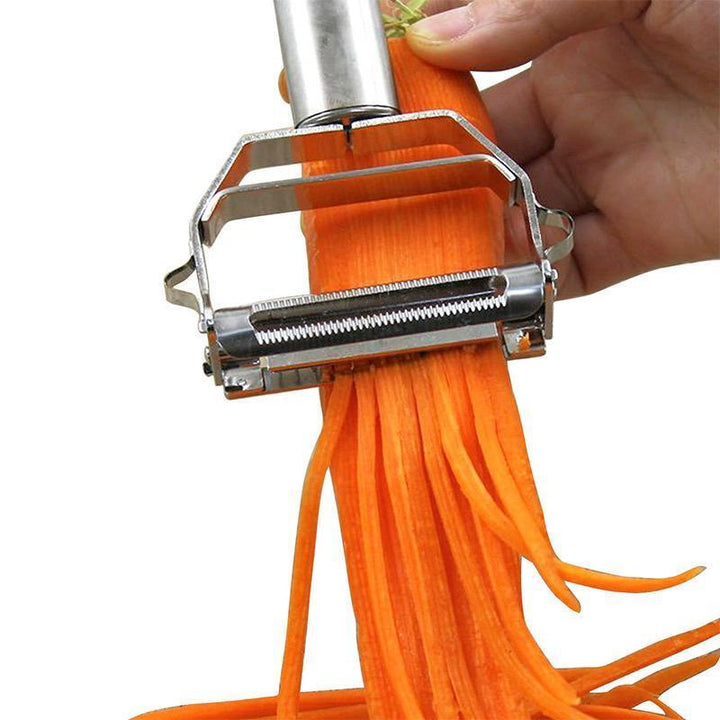 BowLift | Ultra-sharp stainless steel multifunctional vegetable peeler &amp; julienne cutter
