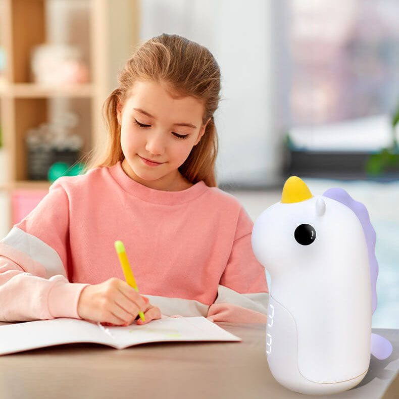 Unilora DreamLight Alarm Clock | Unicorn Design | Timer &amp; LED Night Light | Nursery Decor