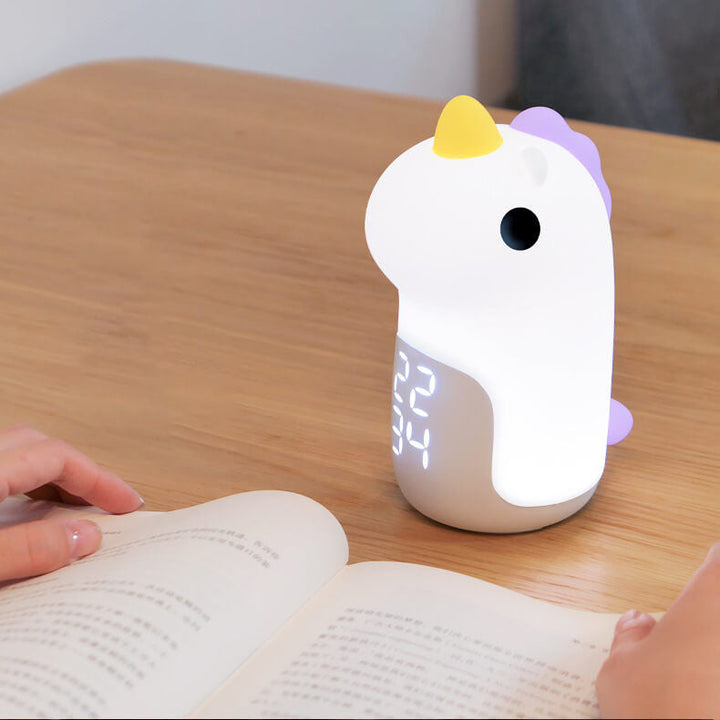 Unilora DreamLight Alarm Clock | Unicorn Design | Timer &amp; LED Night Light | Nursery Decor